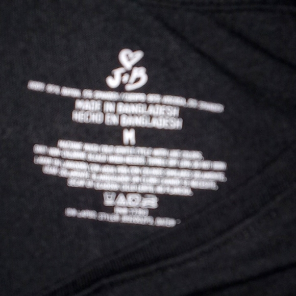 J+b Ladies Simple Black Tank Top-M - Picture 2 of 4